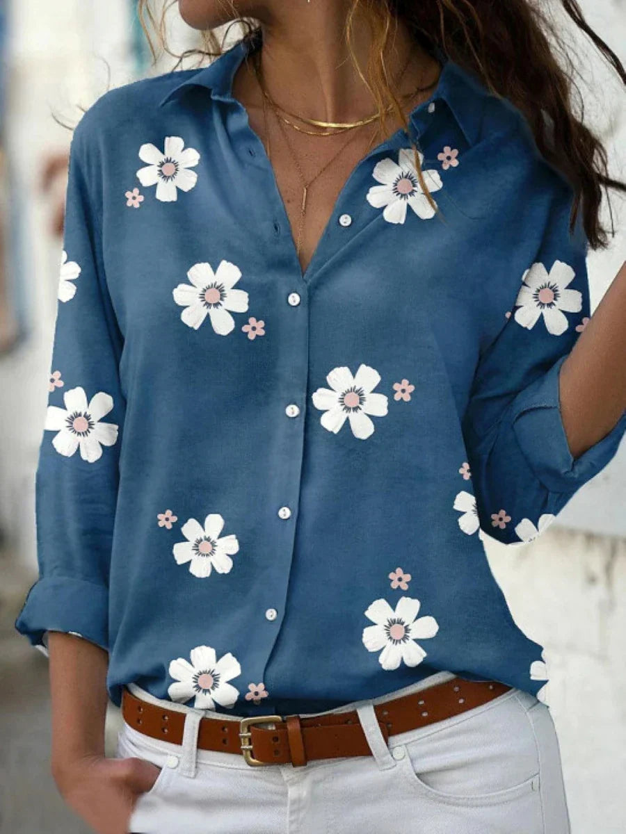 Women's Floral Print Blouse