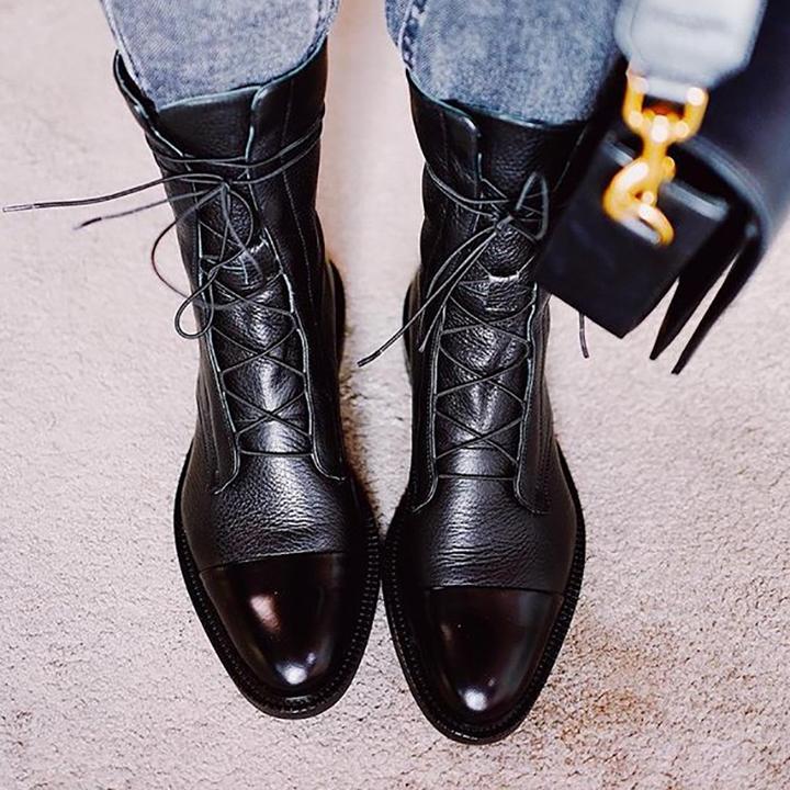 Women's Stylish comfortable leather boots