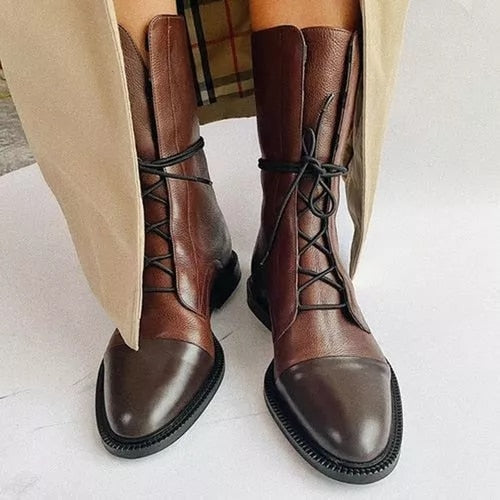 Women's Stylish comfortable leather boots