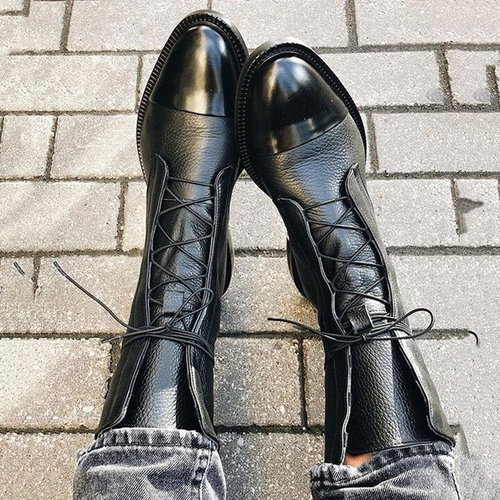 Women's Stylish comfortable leather boots