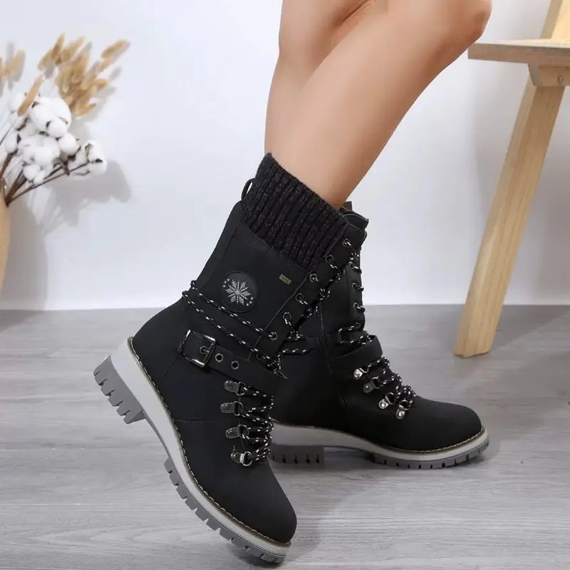 Women's High Heel Winter Boots for Women – Stylish & Warm for Cold Weather