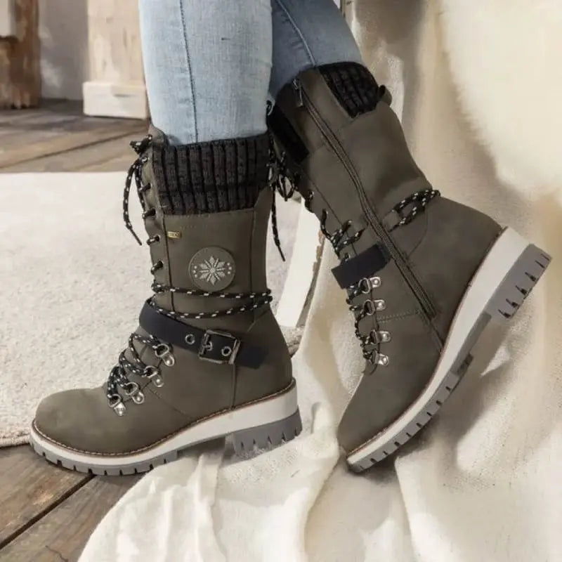 Women's High Heel Winter Boots for Women – Stylish & Warm for Cold Weather