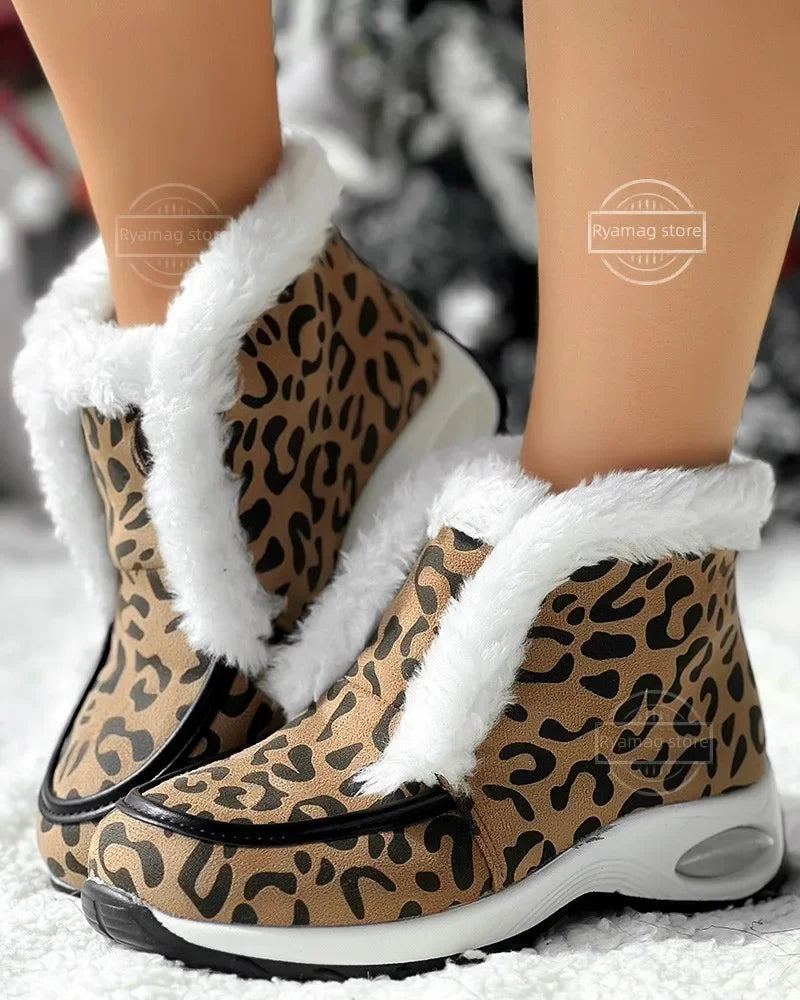 Women's Leather Casual Ankle Boots