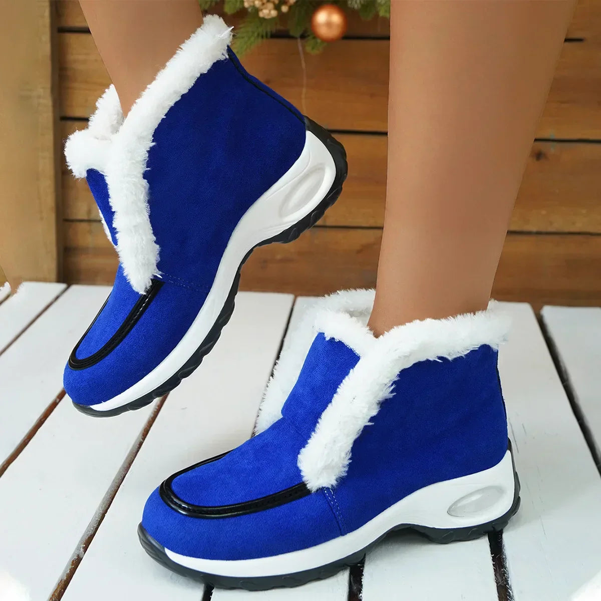 Women's Leather Casual Ankle Boots