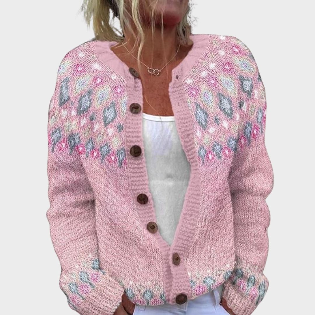 Women's Loose fitting cardigan
