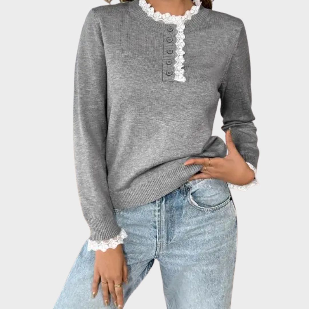 Women's Elegant Retro Sweater