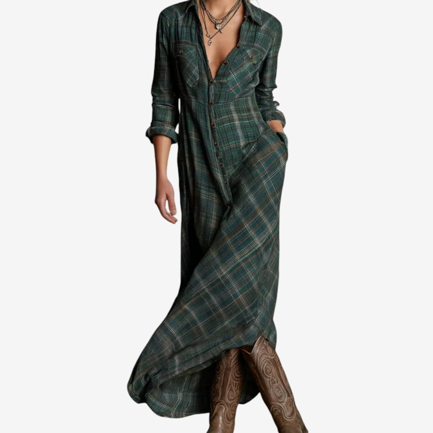 Women's Collared Minimalist Dress