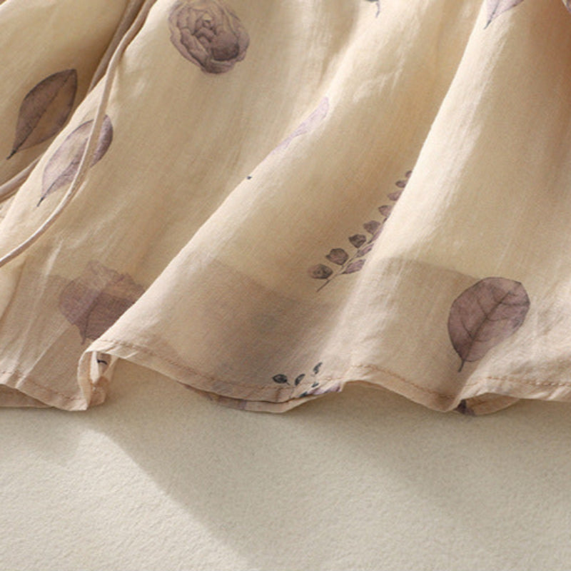 Women's Floral Relaxed Blouse