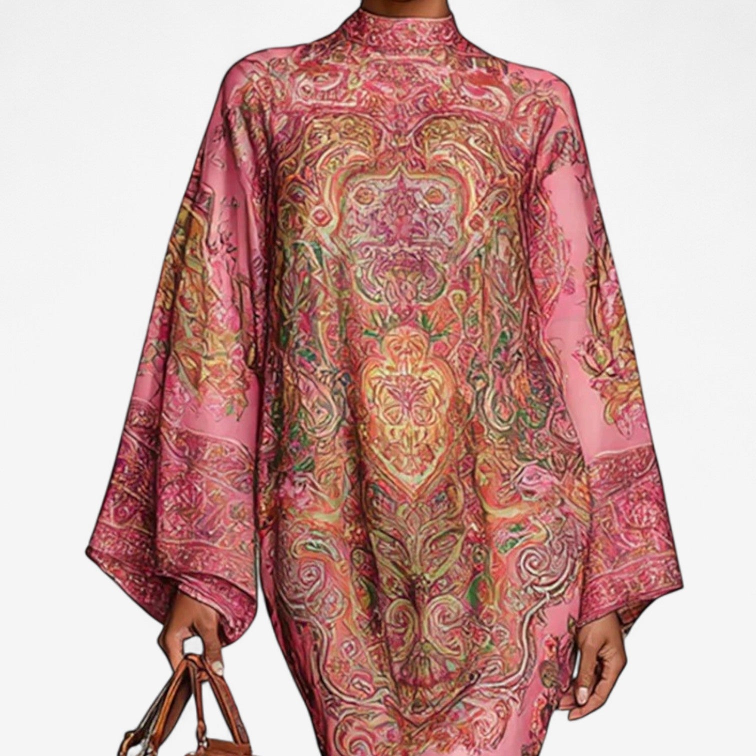 Women's Printed Caftan Dress