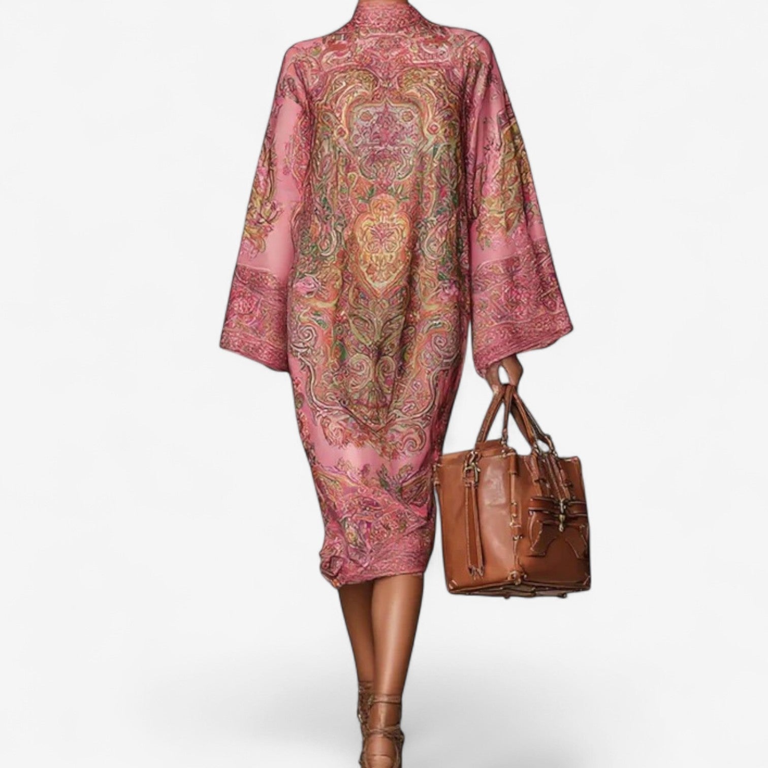 Women's Printed Caftan Dress