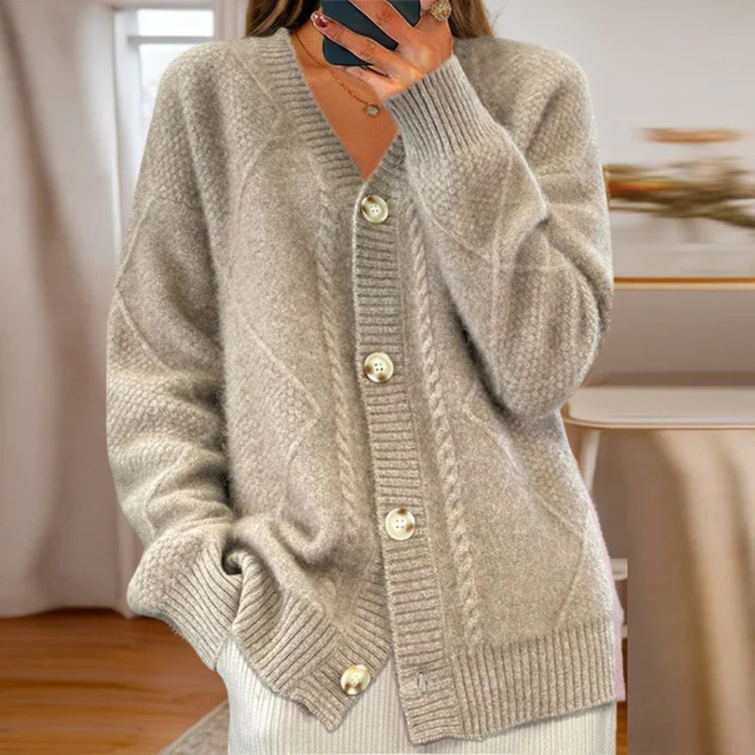Women's Cable Cardigan