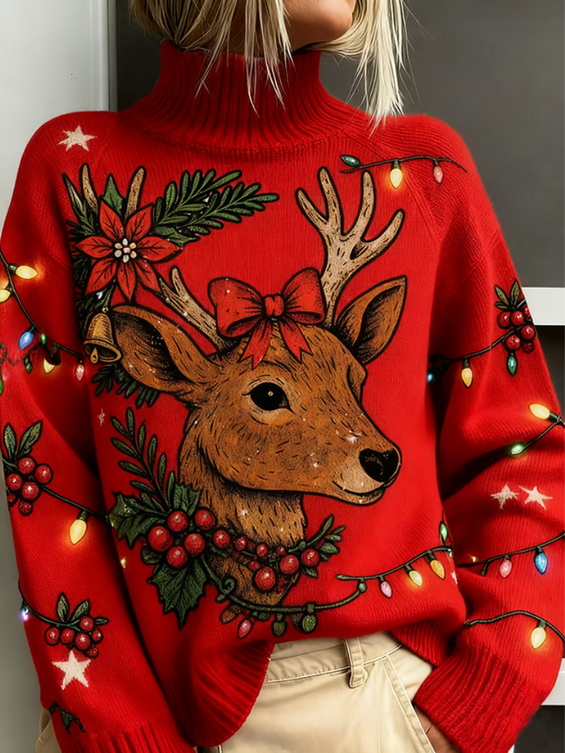 Women's Cozy Christmas Sweater