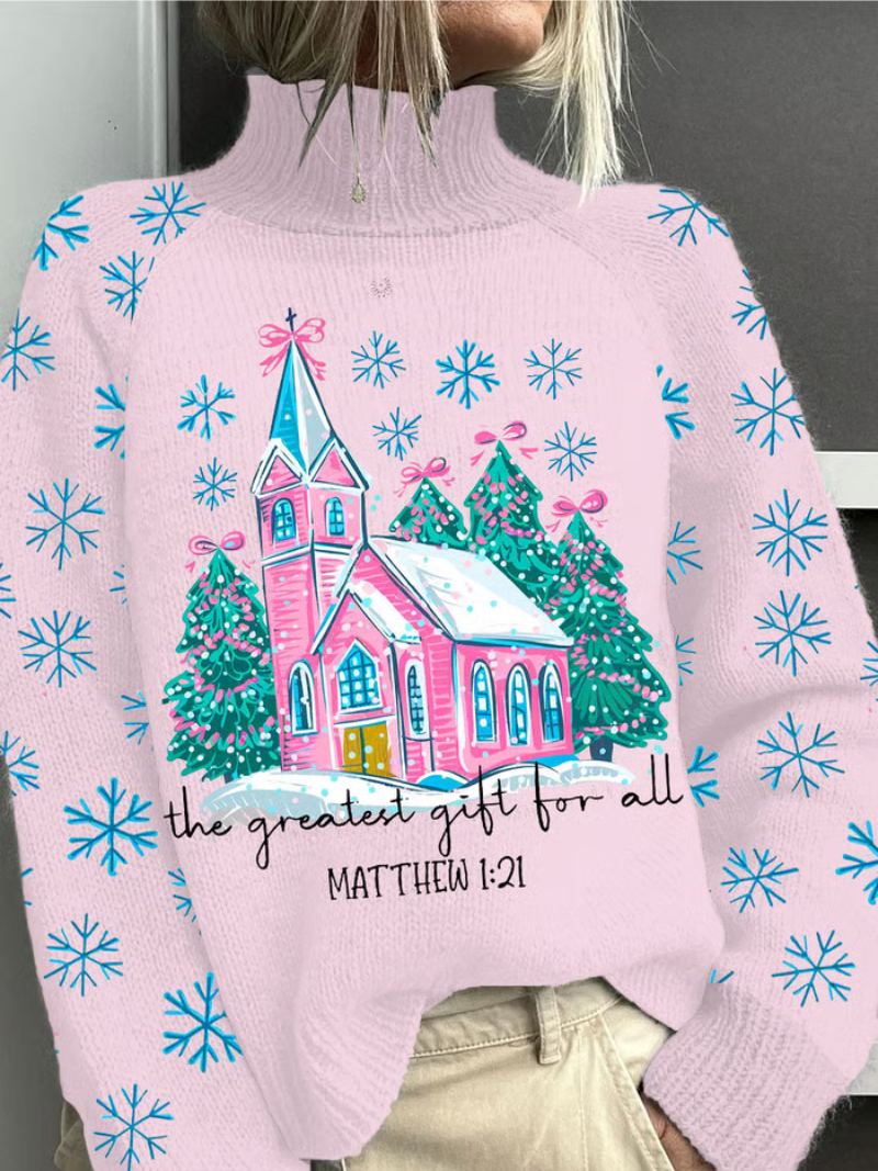 Women's Elegant Christmas Sweater