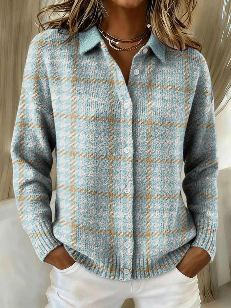 Women's Checkered Blouse