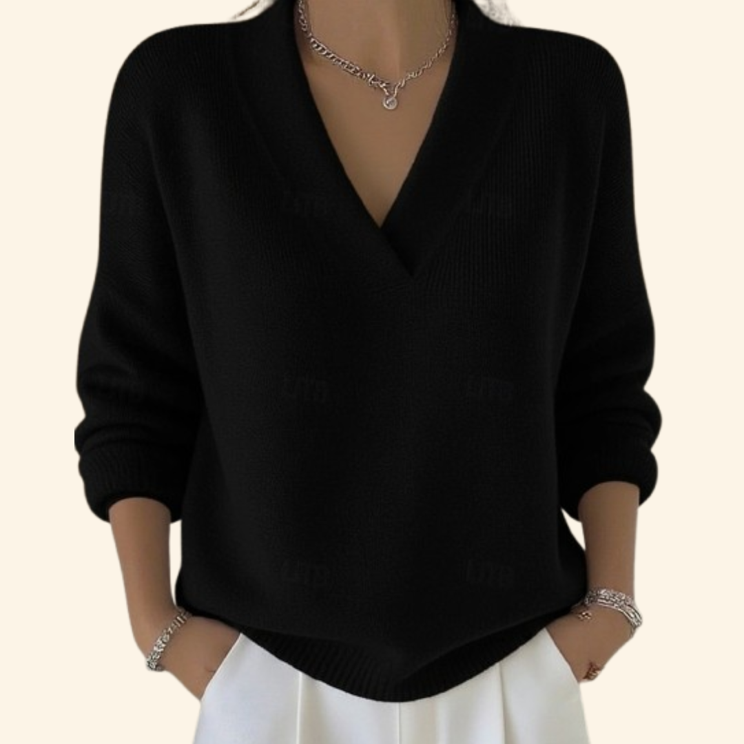 Women's Soft Blouse V-Neck