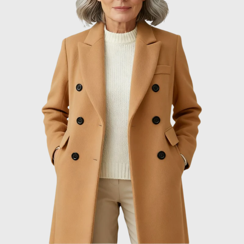 Women's Warm Wool Overcoat