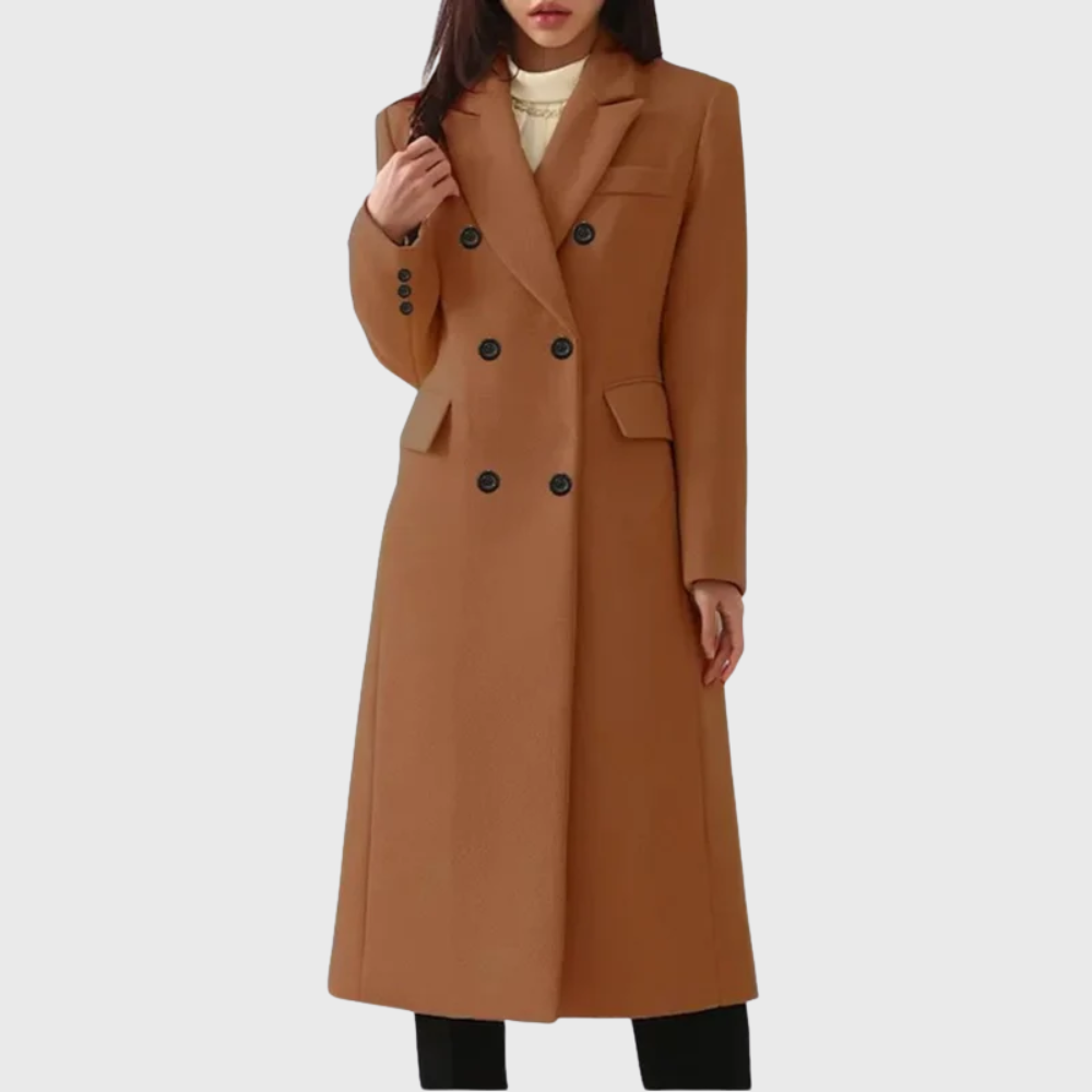 Women's Warm Wool Overcoat