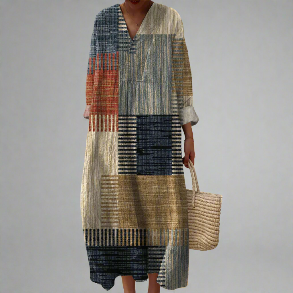 Women's Elegant Geometric Dress