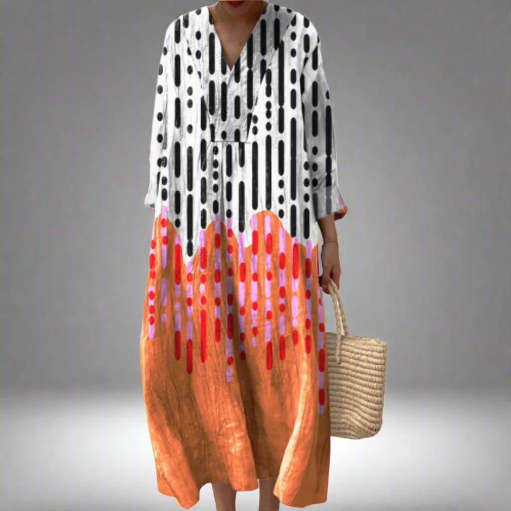 Women's Elegant Geometric Dress