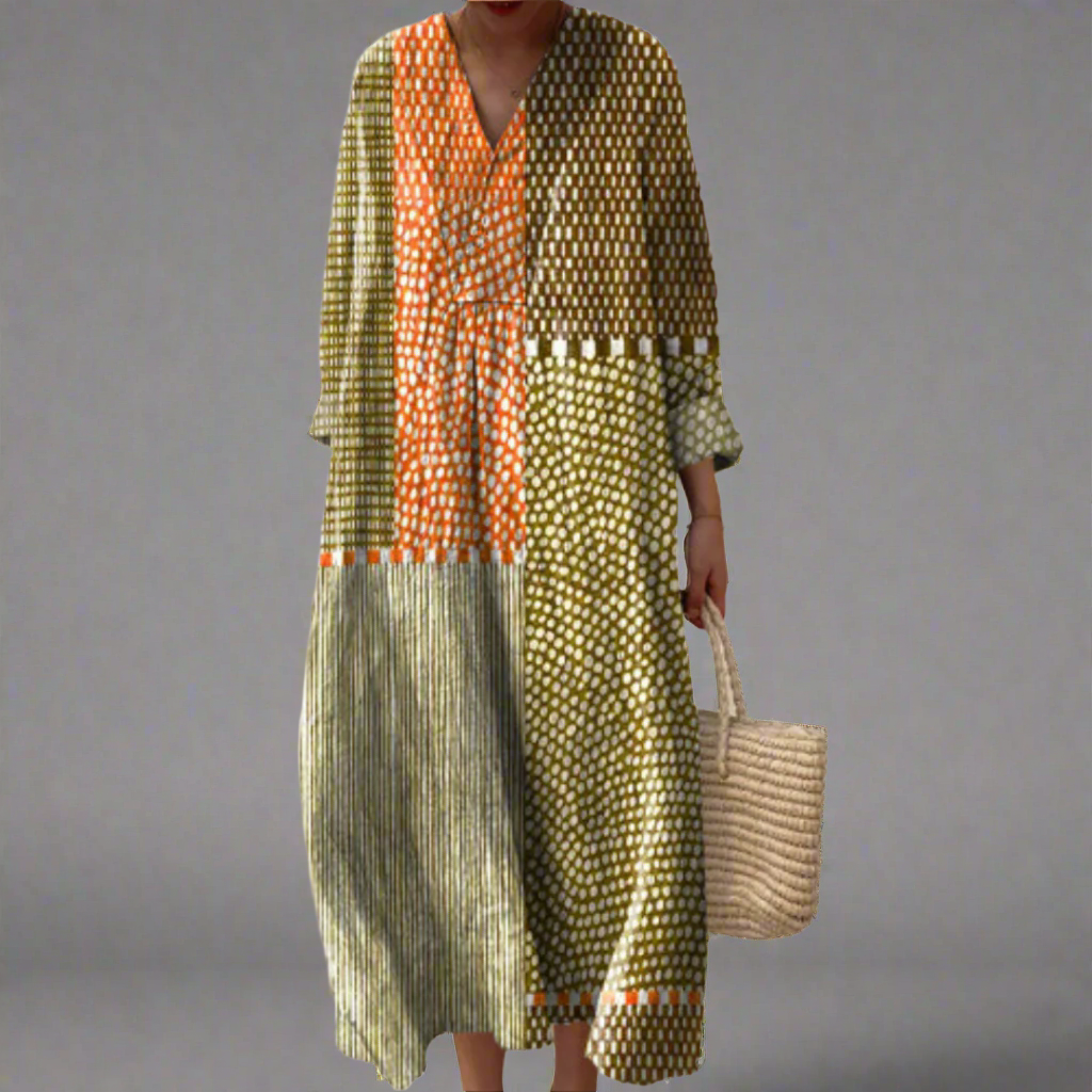 Women's Elegant Geometric Dress