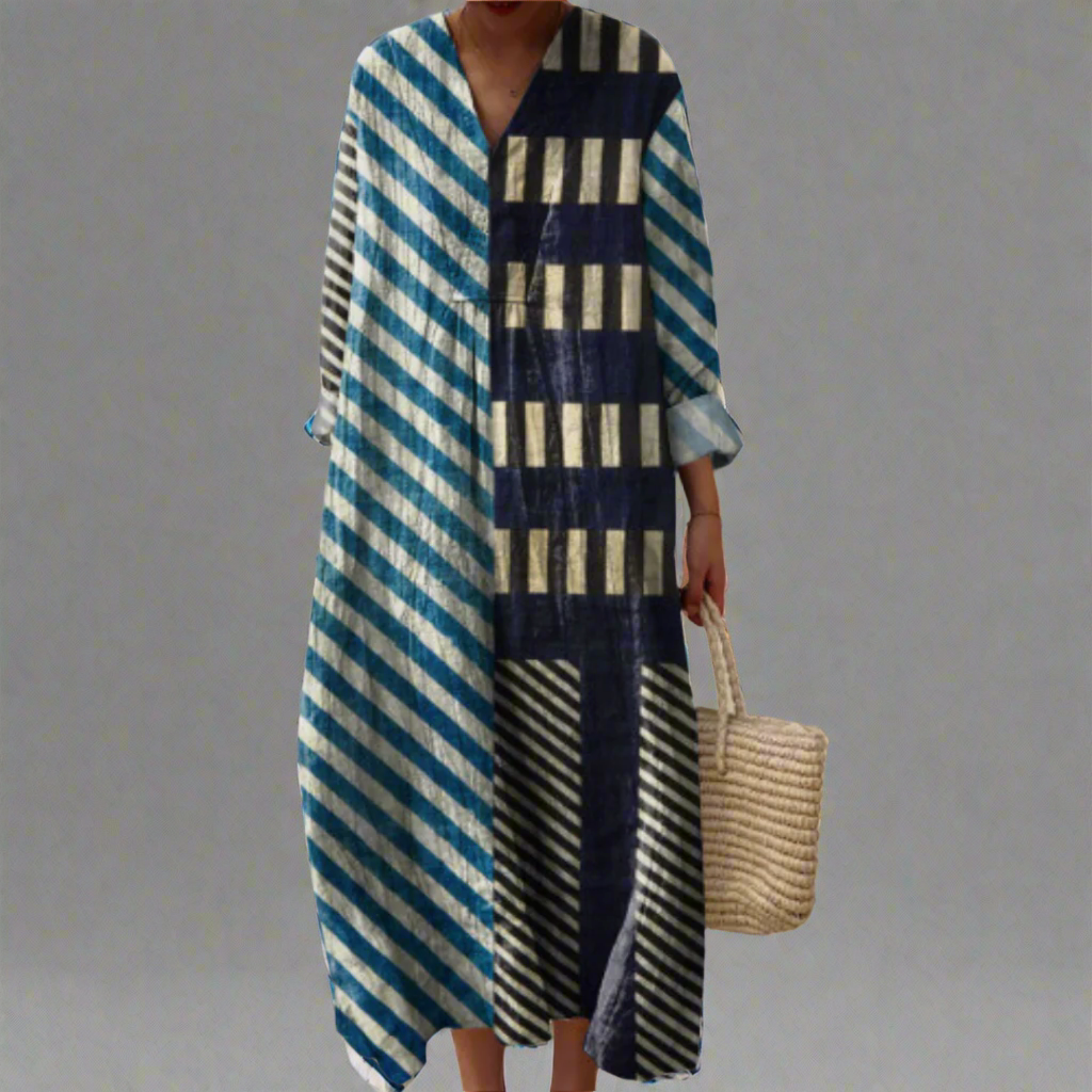 Women's Elegant Geometric Dress