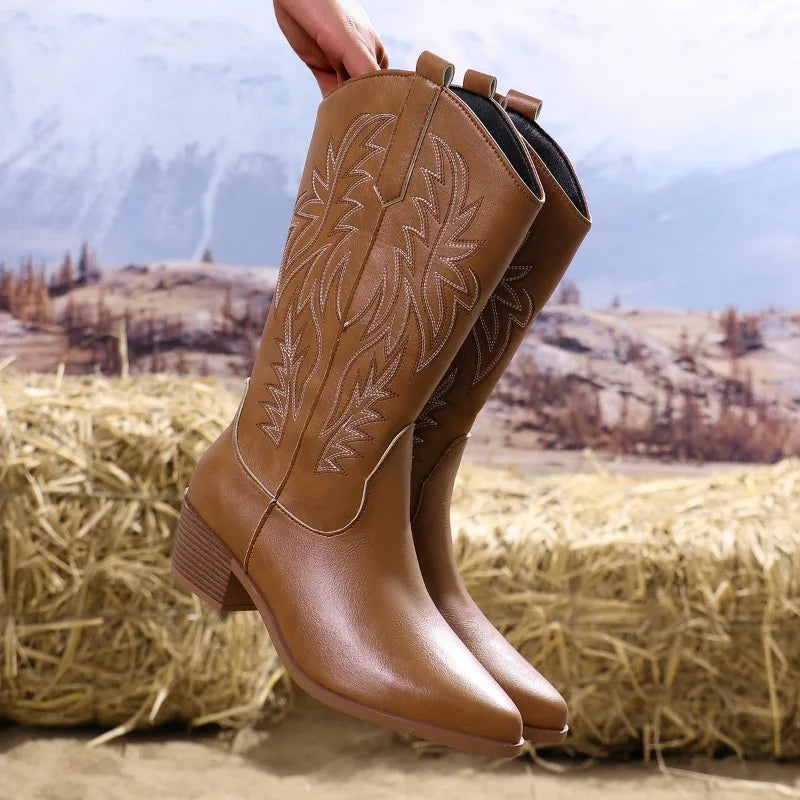 Women's Supportive orthopedic cowboy boots