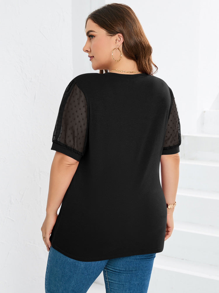 Women's Elegant V-Neck Top