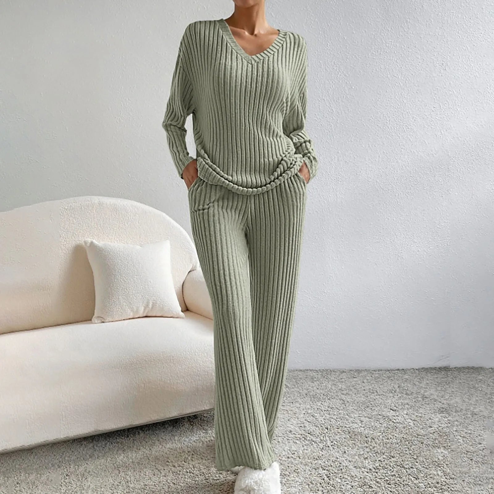 Women's Knitted 2-piece set