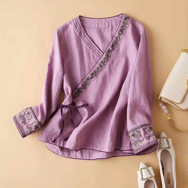 Women's Relaxed Pattern Breeze Blouse