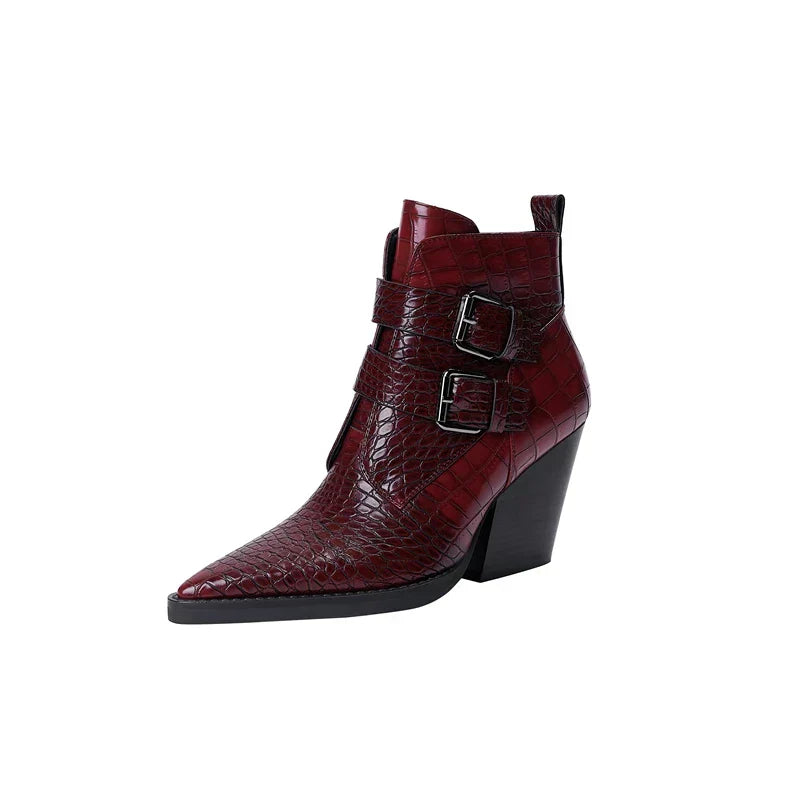 Women's Buckle Boots