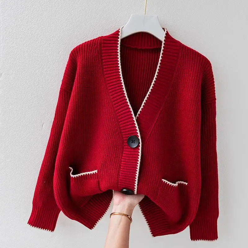 Women's Chic Button Cardigan