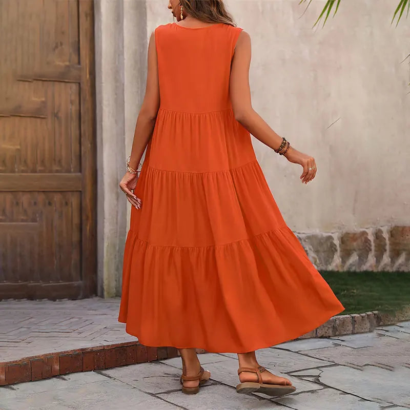 Women's Colorful Maxi Dress