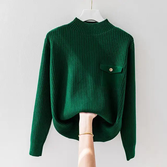 Women's Elegant Knit Pullover