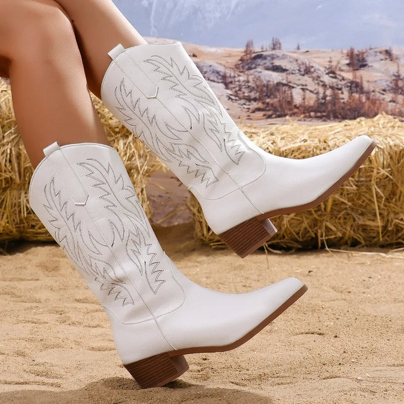 Women's Supportive orthopedic cowboy boots
