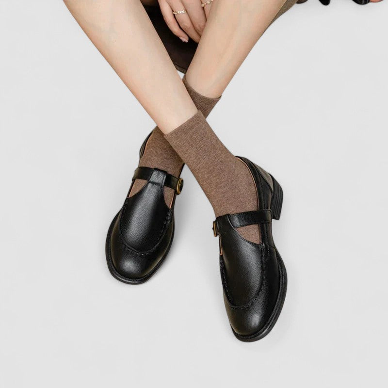 Women's Orthopedic Square-Toe Mary Jane Shoes