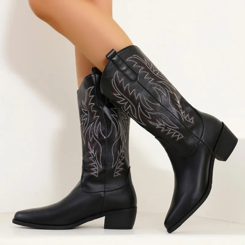Women's Supportive orthopedic cowboy boots