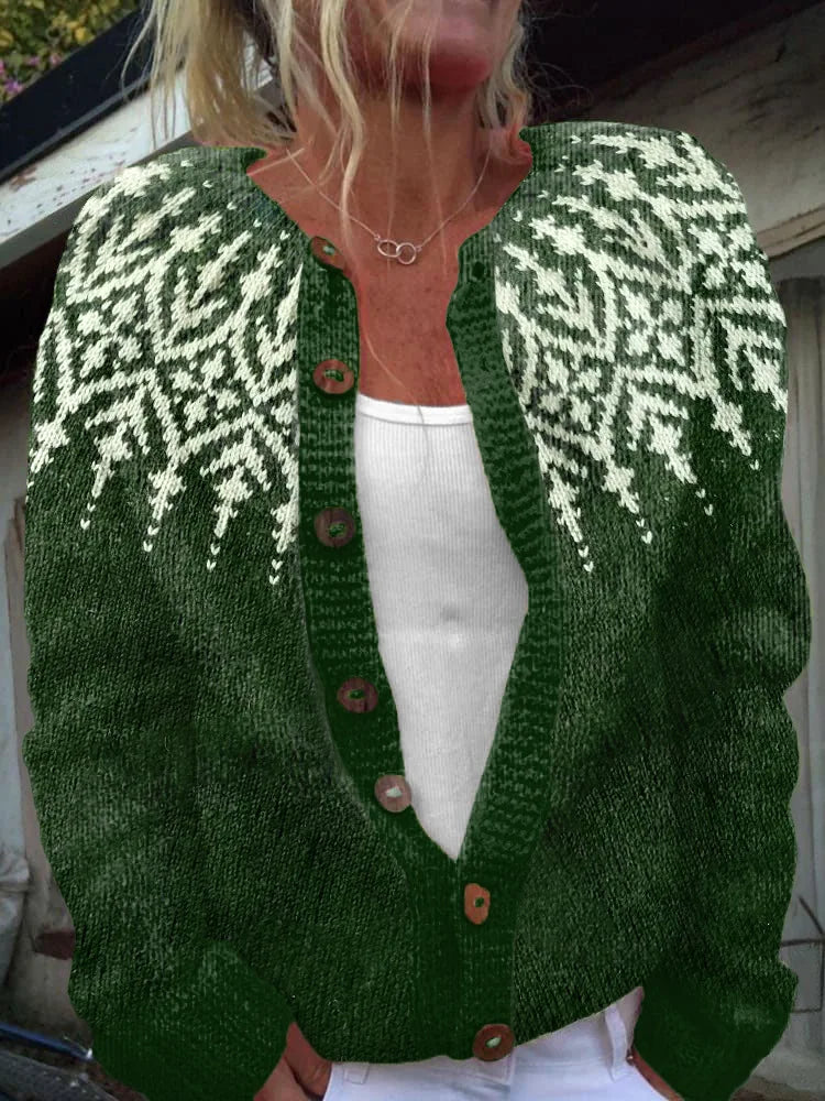 Women's Loose fitting cardigan