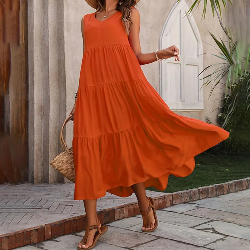 Women's Colorful Maxi Dress