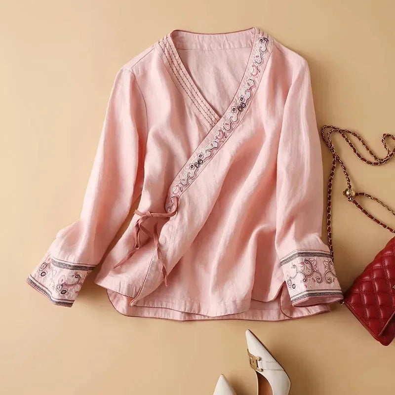 Women's Relaxed Pattern Breeze Blouse