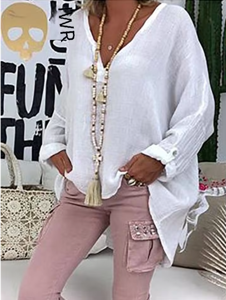 Women's Lightweight Oversized Blouse