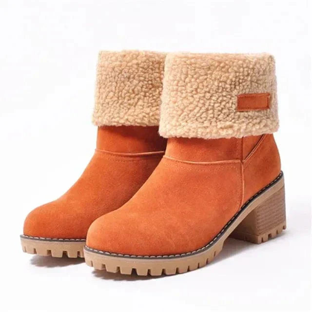 Women's Mid-Calf Wool Boots