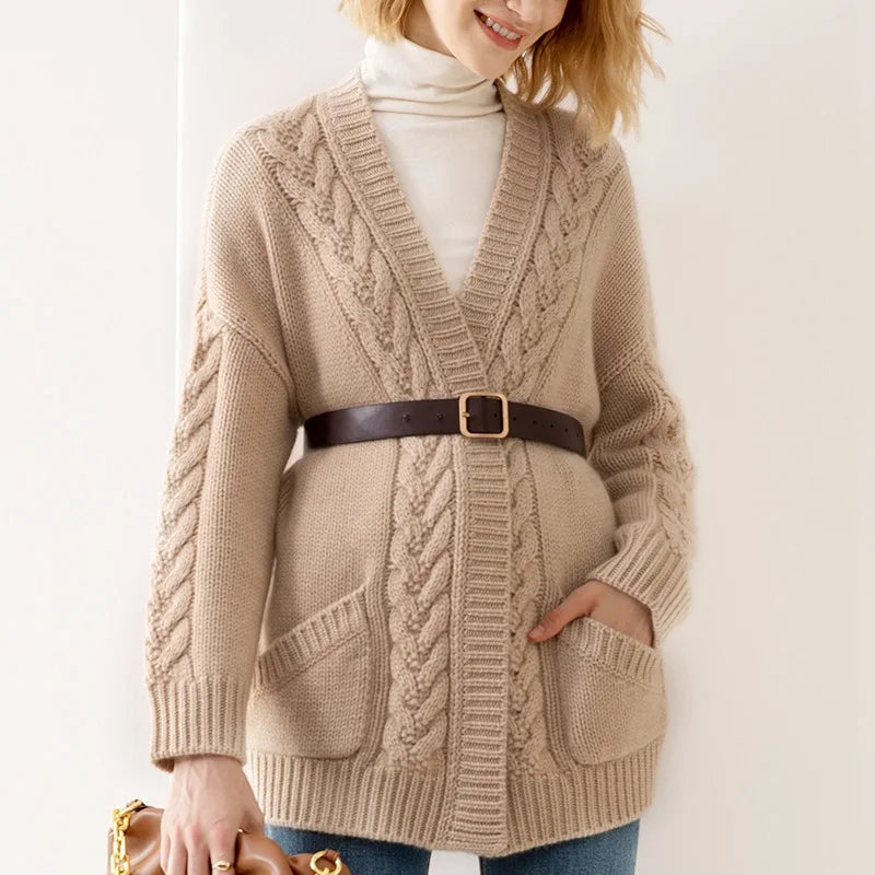 Women's Cashmere Cardigan
