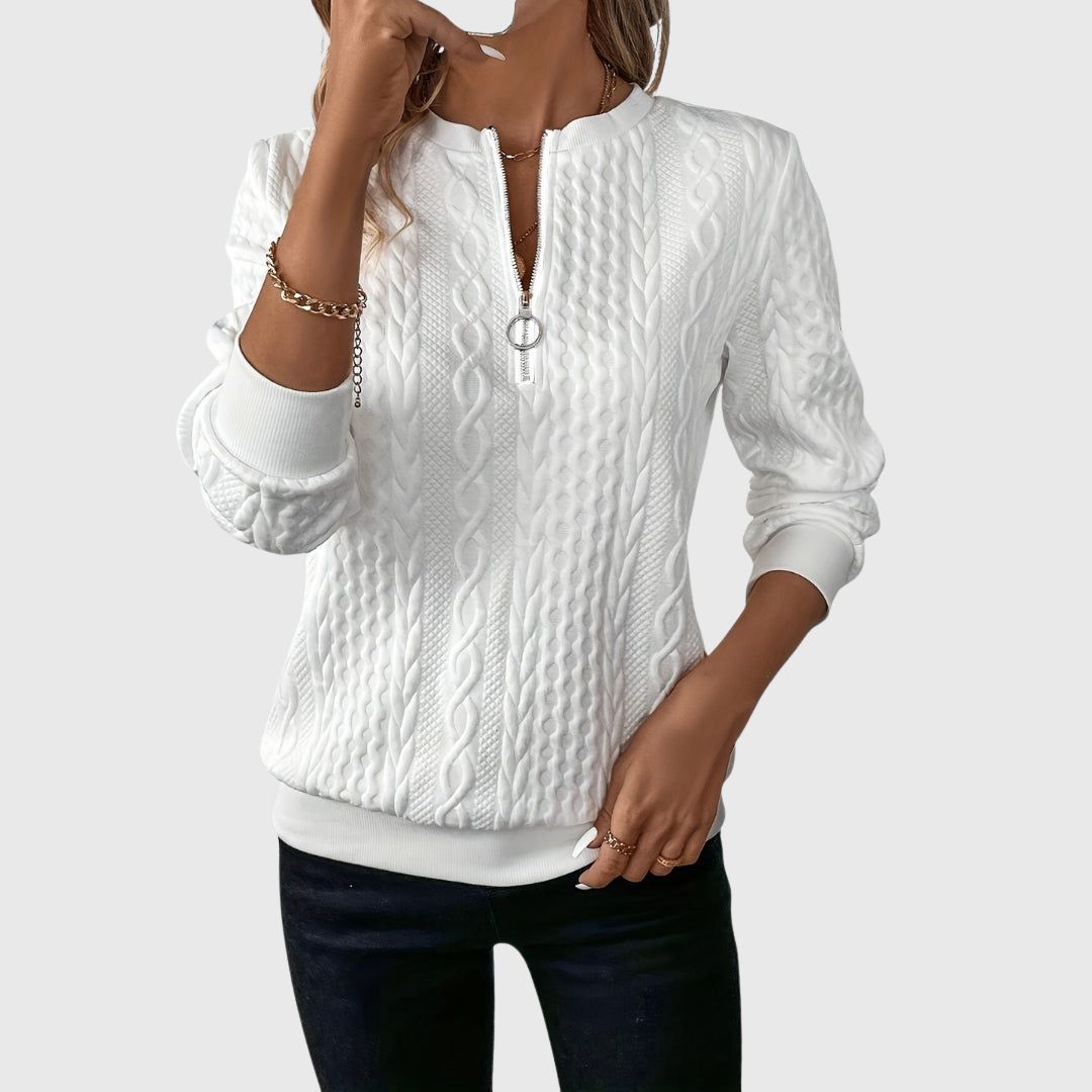 Women's Elegant Sweater and Refined Comfort