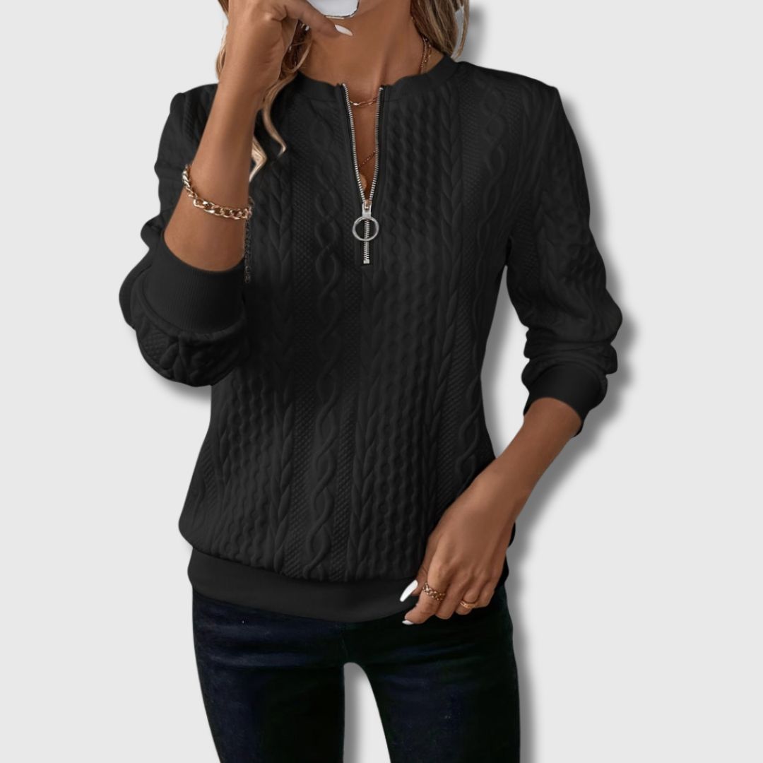 Women's Elegant Sweater and Refined Comfort