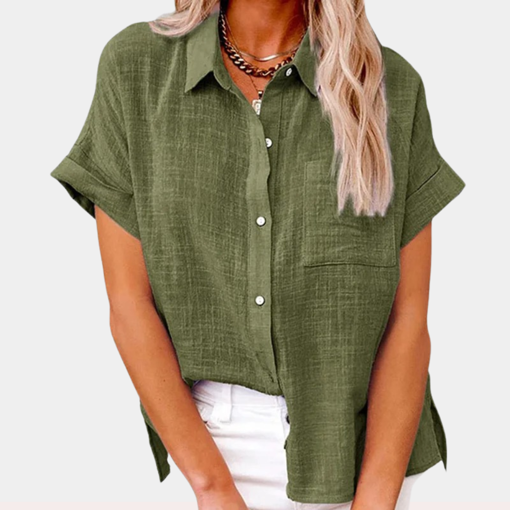 Women's Lightweight Shirt with Front Pocket