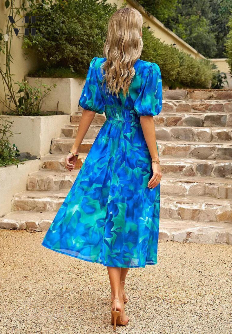 Women's Elegant Floral Dress