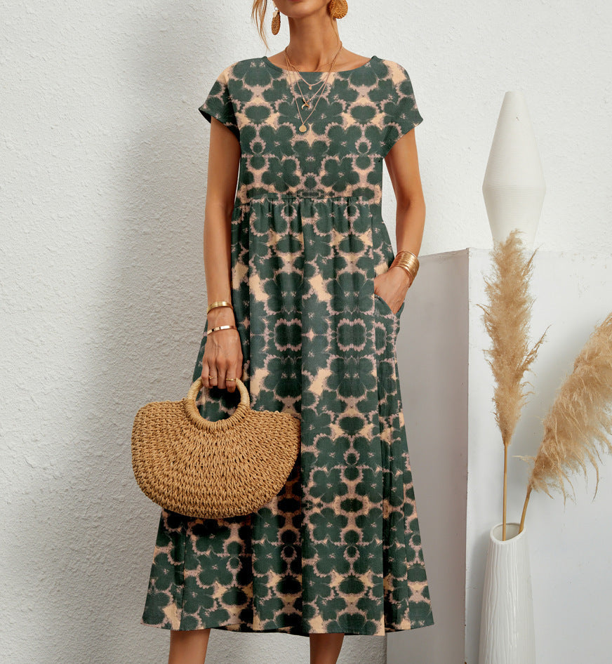 Women's Elegant Floral Dress