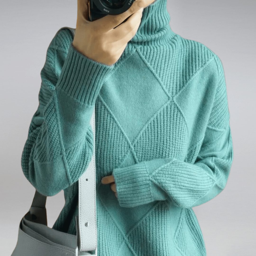 Women's Soft turtleneck sweater