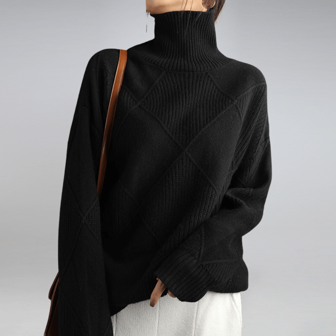 Women's Soft turtleneck sweater