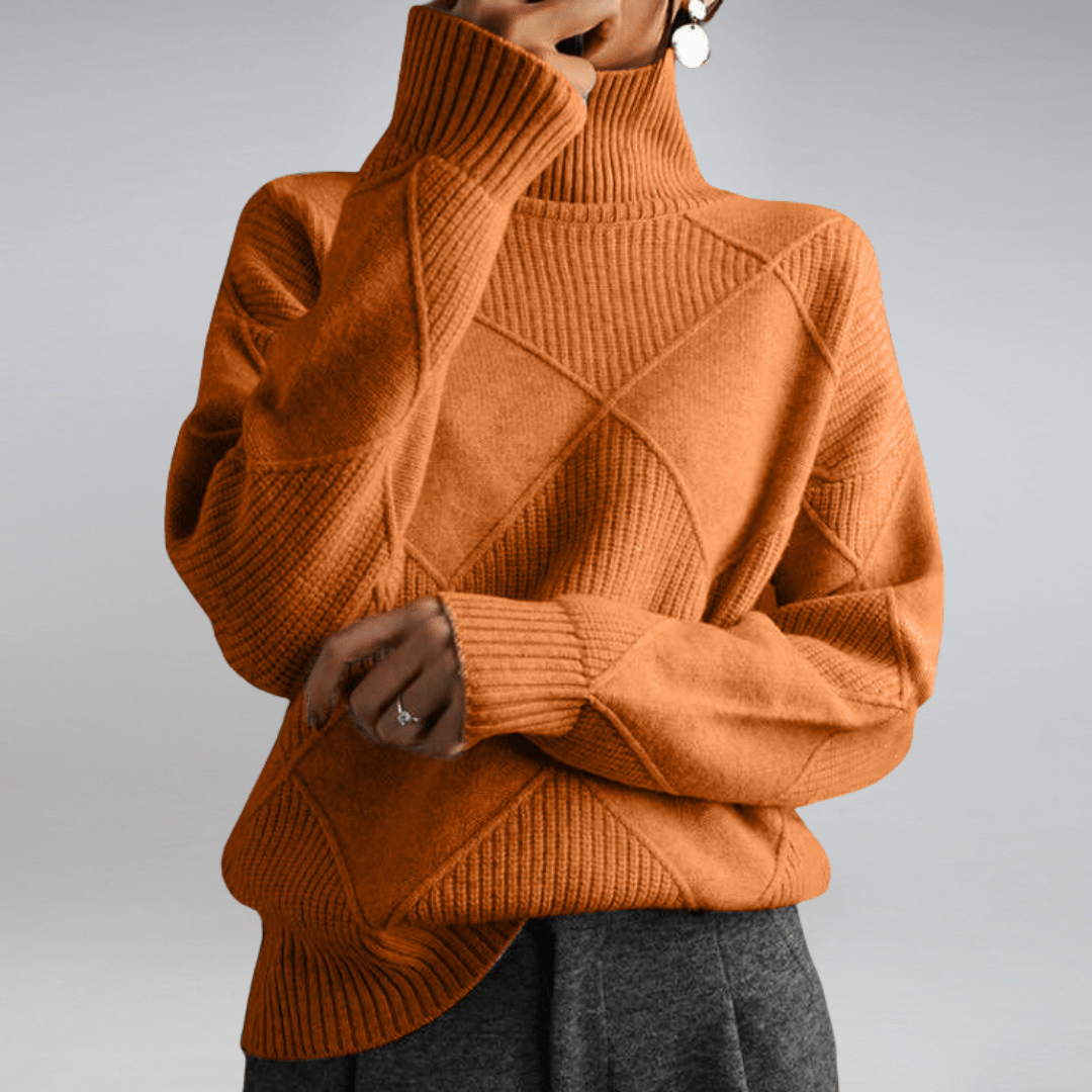 Women's Soft turtleneck sweater